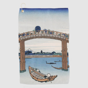 Serviette De Golf Le mont Housai Fuji vu d'en bas Pont Homme