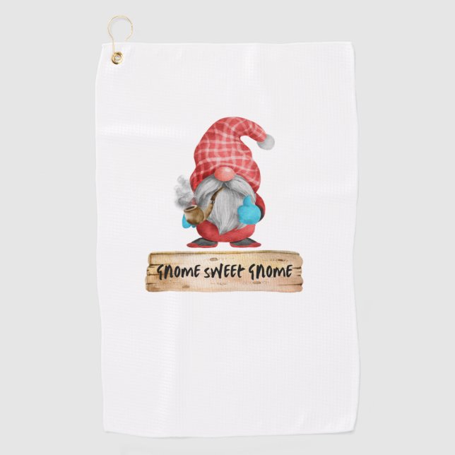 Serviette De Golf Le tabagisme (Devant)