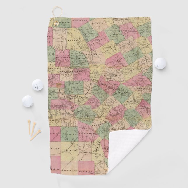 Serviette De Golf Le Texas occidental (En situation)