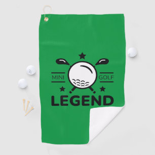 Serviette De Golf Légende de minigolf