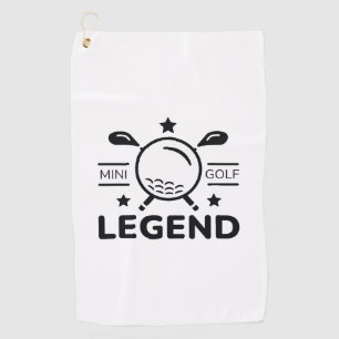 Serviette De Golf Légende Minigolf