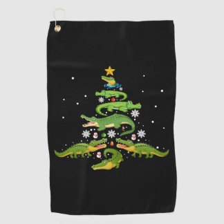 Serviette De Golf Lights de Noël