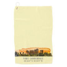 Ligne aérienne et coordonnées de Fort Lauderdale