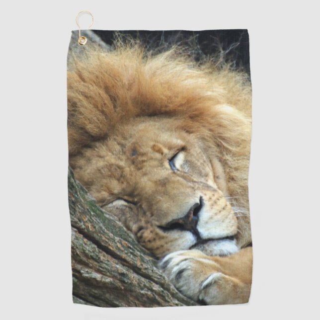 Serviette De Golf Lion 036 (Devant)