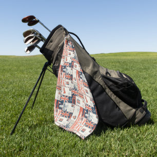 Serviette De Golf London Post Golf Towel
