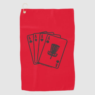 Serviette De Golf Lucky Ace Disk Golf Towne