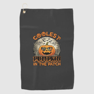 Serviette De Golf Lunettes de soleil hallowen effrayantes de champ d