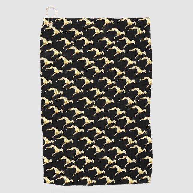 SERVIETTE DE GOLF LUXE GREYHOUND (Devant)