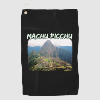 Serviette De Golf Machu Picchu Pérou - Montagne Huayna Picchu