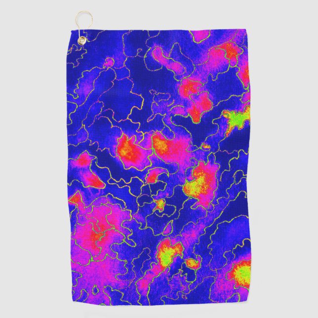 Serviette De Golf Magie nocturne (Devant)