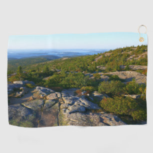 Serviette De Golf Matin au sommet du mont Cadillac à Acadia