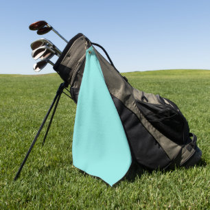 Serviette De Golf Mauvaise couleur turquoise turquoise