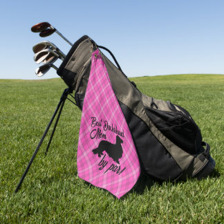 Serviette De Golf Meilleur Dachshund Maman Par Par Funny Golf Servie
