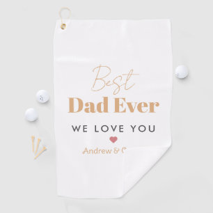 Serviette De Golf Meilleur papa