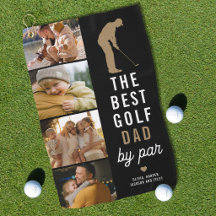 Meilleur Papa de Golf par Collage de Photos Par 4