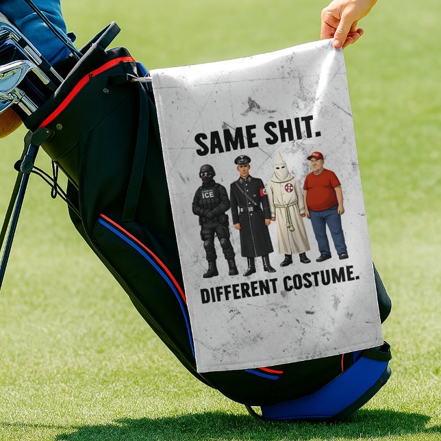 Serviette De Golf Même Différent Costume (Créateur téléchargé)