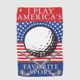 Serviette De Golf Mini Golf America's Favori Golf Towel