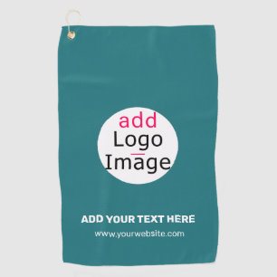 Serviette De Golf Moderne Entreprise Personnalisée Marque Cool Deep 