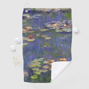 Serviette De Golf Monet Water Lilies Chef-d'oeuvre Peinture