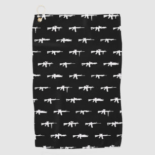 Serviette De Golf Motif AR15