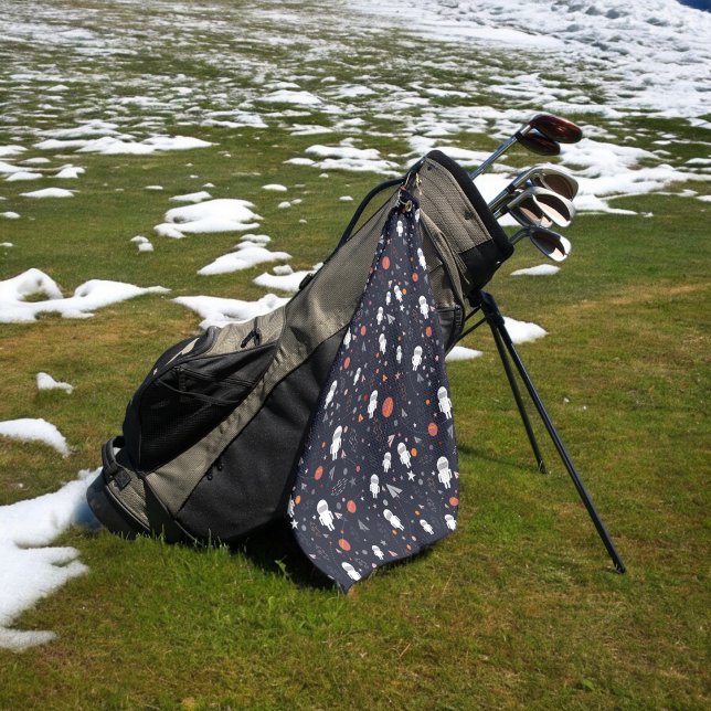 Serviette De Golf motif astronaute (Golf Towel)