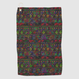 Serviette de golf Motif Aztec