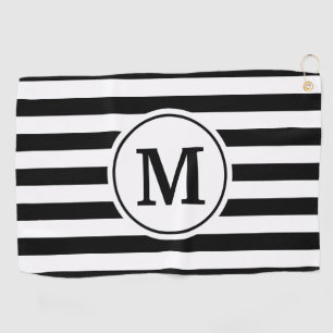 Serviette De Golf Motif de bandes
