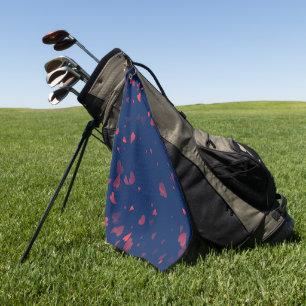 Serviette De Golf Motif de coeur 40