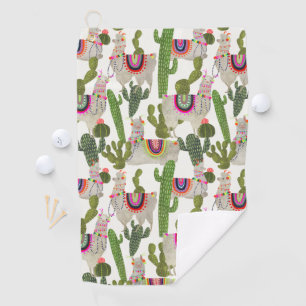 Serviette De Golf Motif de collection Llamarama