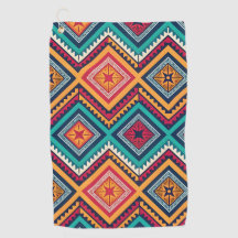 Motif tribal coloré
