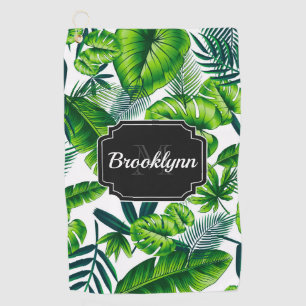 Serviette De Golf Motif tropical