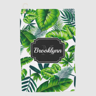 Serviette De Golf Motif tropical