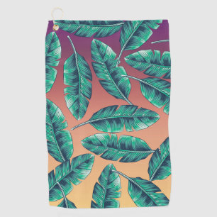 Serviette De Golf Motif tropical