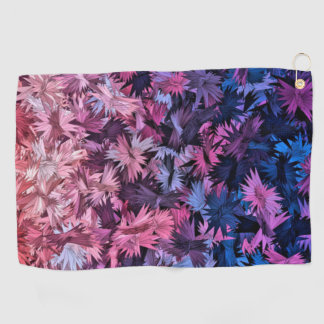 Serviette De Golf Motifs de bonbons rose bleu