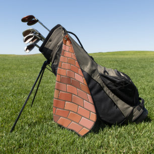 Serviette De Golf mur en brique