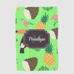 Serviette De Golf Nature tropicale
