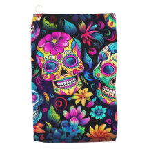 Neon Sugar Skull