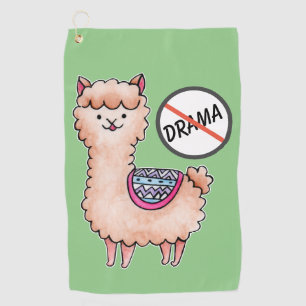Serviette De Golf No Drama Llama