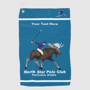 Serviette De Golf North Star Moose Polo Club