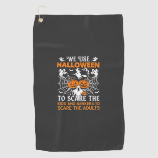 Serviette De Golf Nous Utilisons Halloween Effrayer Fantôme Citrouil