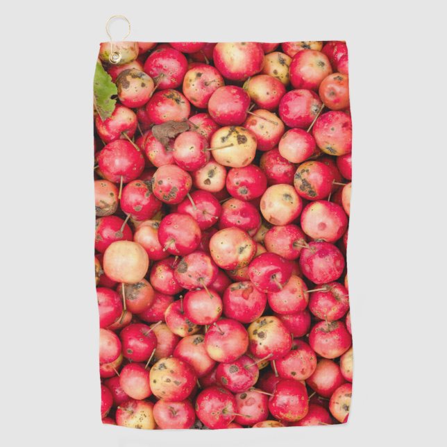 Serviette De Golf Organic apples (Devant)