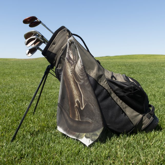 Serviette De Golf Otter personnalisé (Vert)
