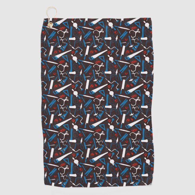 Serviette De Golf Outils à main pour charpentiers, travail du bois (Devant)