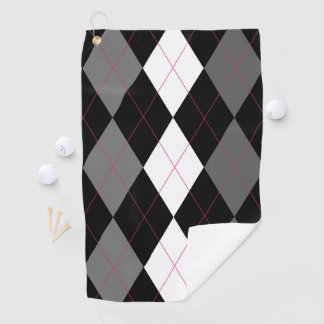 Serviette De Golf Oxford Tales A Deux Jacquards
