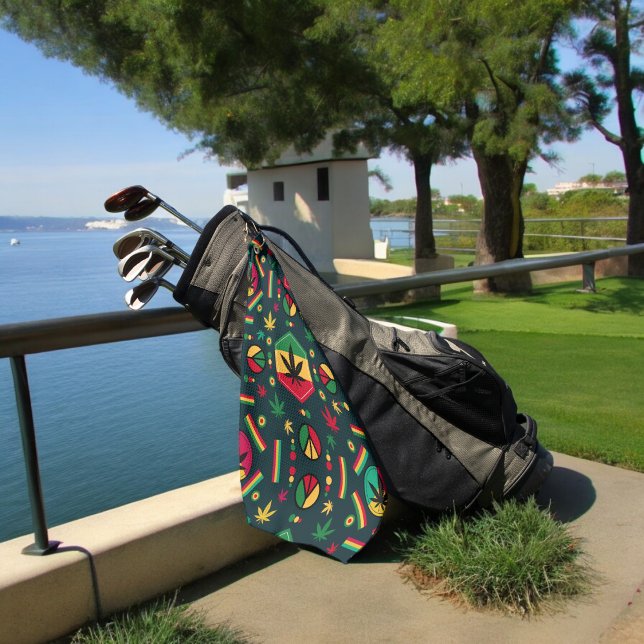 Serviette De Golf Paix mondiale (Golf Towel)