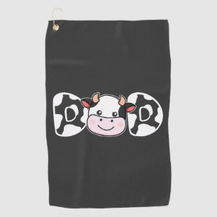 Serviette De Golf Papa Cow Imprimer Vache Motif Fête des pères
