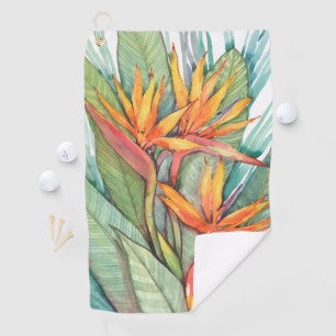 Serviette De Golf Paradis botanique tropical II