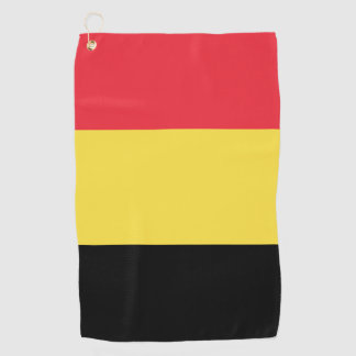 Serviette De Golf Pavillon belge & Belgique golf /sports Golf Brusse