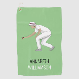 Serviette De Golf Pelouse Bowles