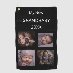 Serviette De Golf Personnalisé Daté Mon nouveau GRANDBABY